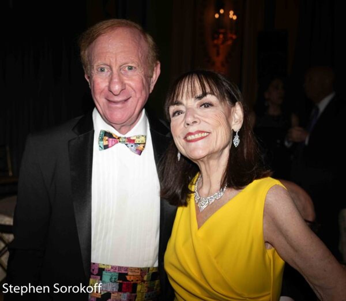 Howard Morgan, Chairman Mabel Mercer Foundation Board of Trustees, & Eleanor Morgan at 