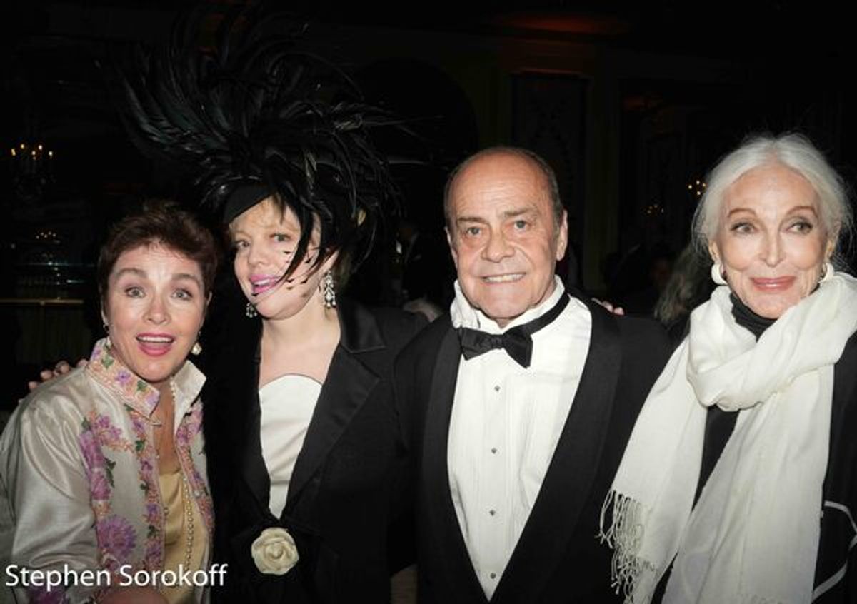 Christine Andreas, KT Sullivan, Rick Meadows, Carmen Dell' Orefice at 
