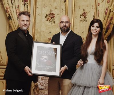 Gerónimo Rauch, Diego Bestard y Talía del Val Photo