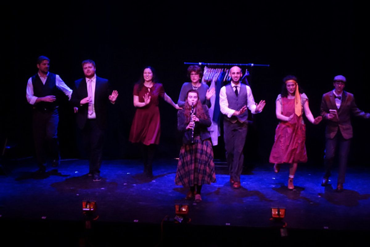 Caroline McPherson and the cast of INDECENT at 