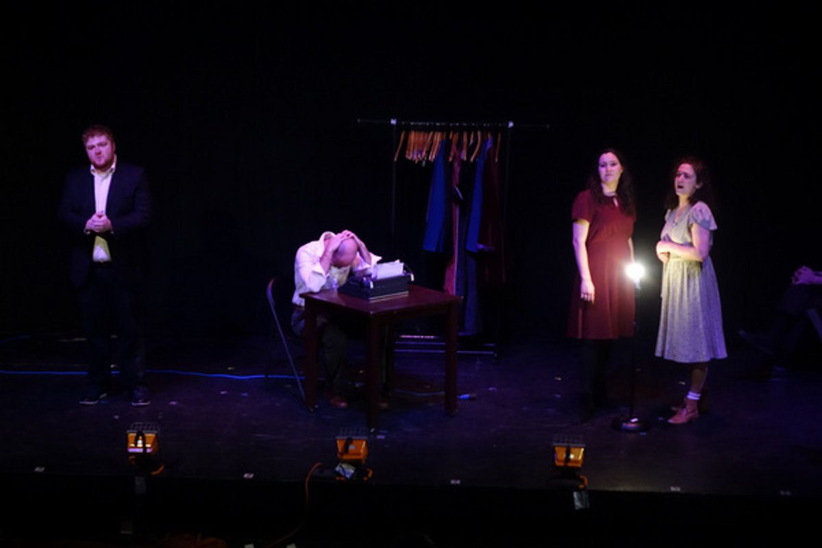 Miles Eichenhorn, Isaac Wellhausen, Sarah Hogewood, and Kati Schwartz at 