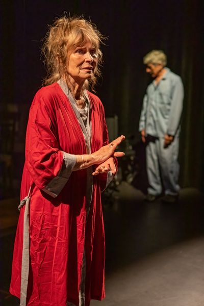 Everlyn (SUSAN HOGAN) showing early stages of dimentia with Frank (DOUGLAS ABLE ) in  Photo