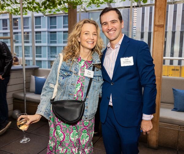 Bess Wohl, Andy Sandberg Photo