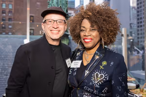 Christopher Burney and Regina Taylor Photo