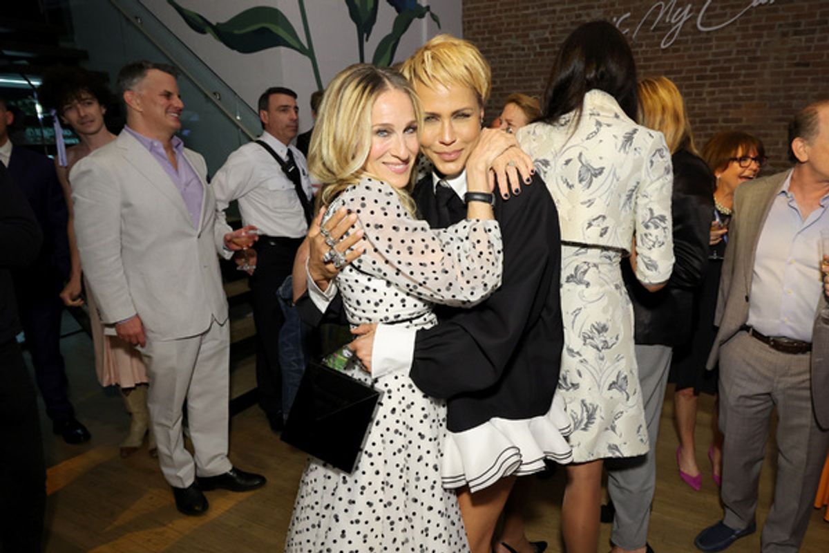 Sarah Jessica Parker and Nicole Ari Parker at 