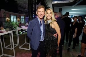 Michael Patrick King and Candace Bushnell Photo