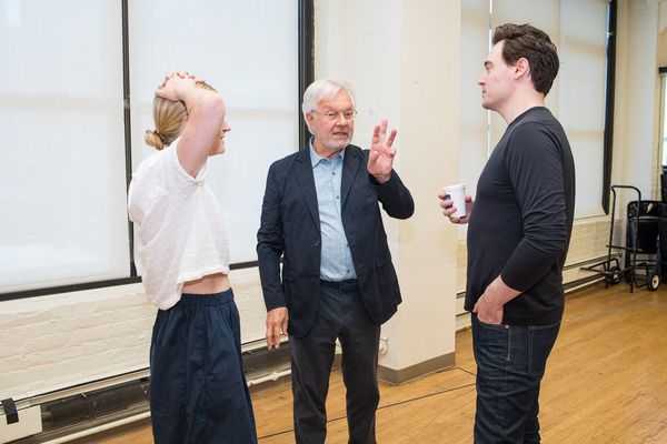 Mamie Gummer, Walter Bobbie and Erich Bergen Photo