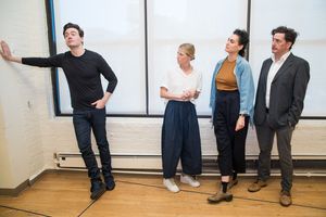 Erich Bergen, Mamie Gummer, Rosa Gilmore, and Reg Rogers @ BroadwayWorld Erich Bergen, Mamie Gummer, Rosa Gilmore, and Reg Rogers Photo