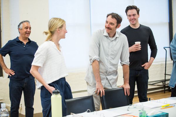 Jeff Mashie, Mamie Gummer, Max Gordon Moore, and Erich Bergen Photo