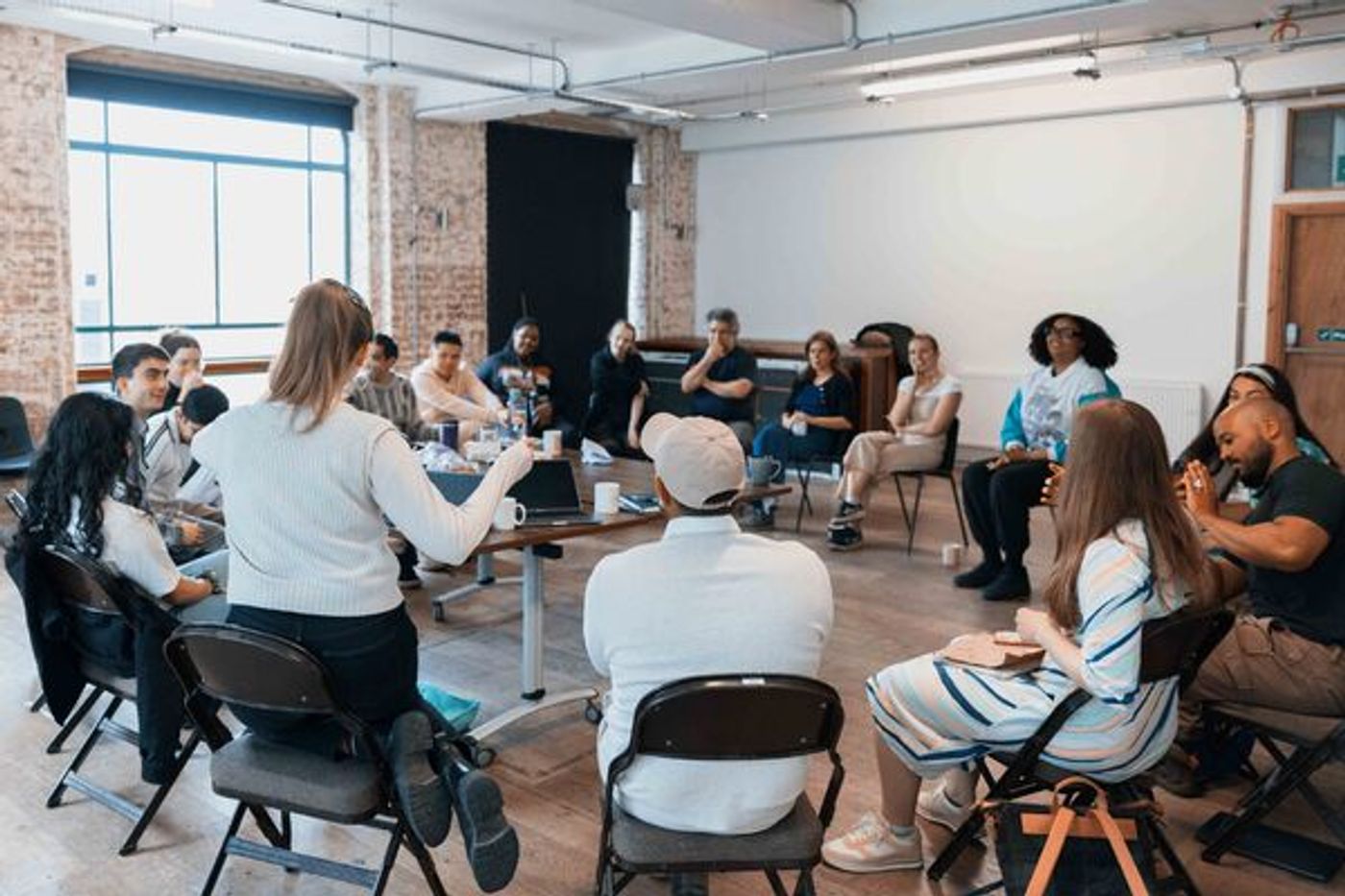 Photos: Go Inside Rehearsal for DUCK at the Arcola Theatre  Image
