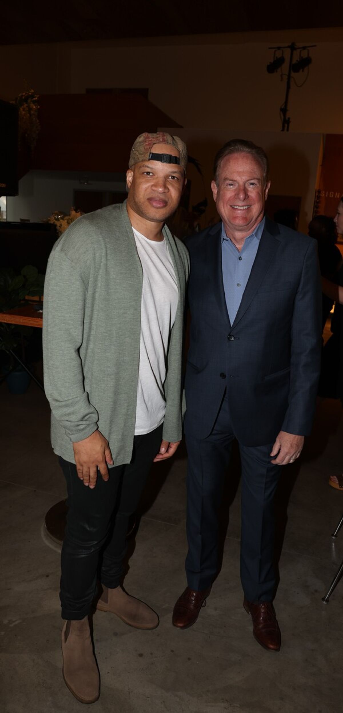 Glenn Davis and Timothy J. McClimon at 