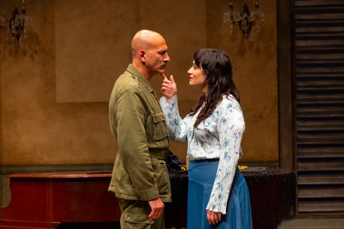 Jason Manuel Olazabal and Eden Espinosa at 