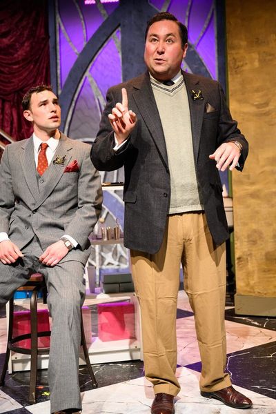 Riley McFarland as Georg and Nick Nakashima as Sipos Photo