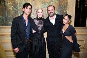Hamish Linklater, Lily Rabe, David Harbour, and Vanessa Hudgens @ BroadwayWorld Hamish Linklater, Lily Rabe, David Harbour, and Vanessa Hudgens Photo