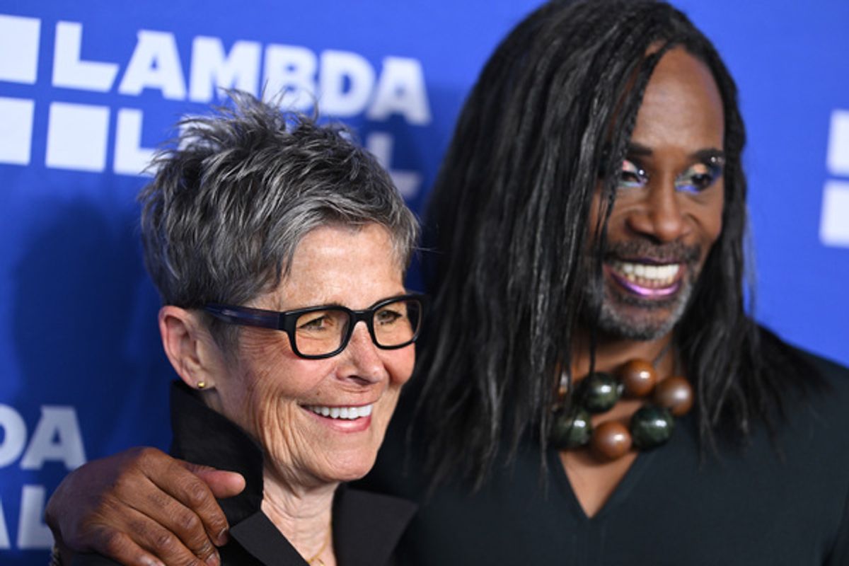 Kate Clinton and Billy Porter at 