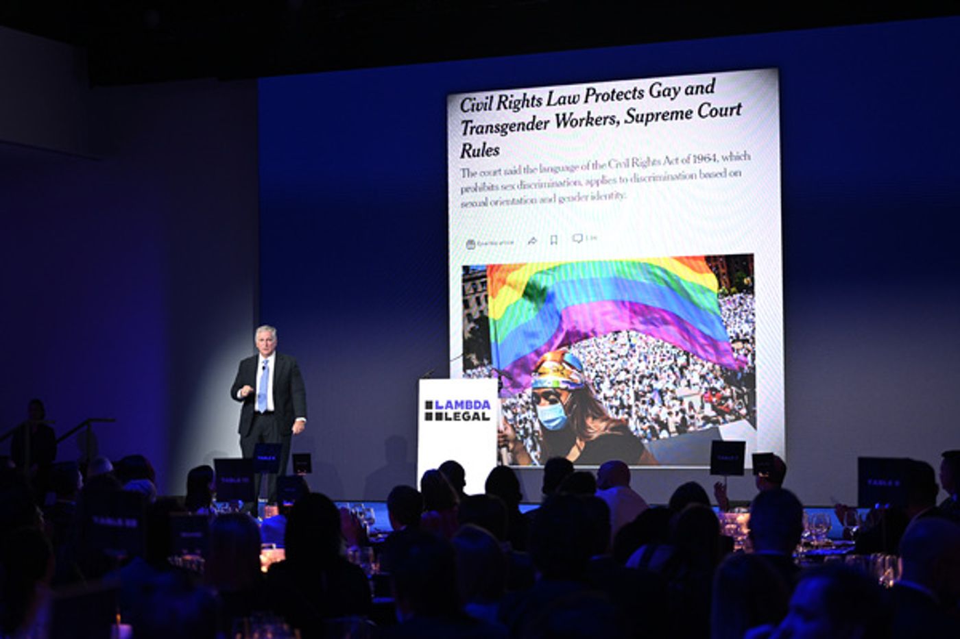 Photos: Go Inside the 2023 Liberty Awards National Dinner with Billy Porter, Patina Miller, and More Photos: Go Inside the 2023 Liberty Awards National Dinner with Billy Porter, Patina Miller, and More Image