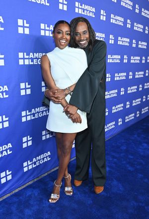 Patina Miller and Billy Porter Photo