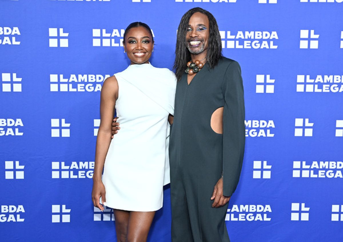 Patina Miller and Billy Porter at 