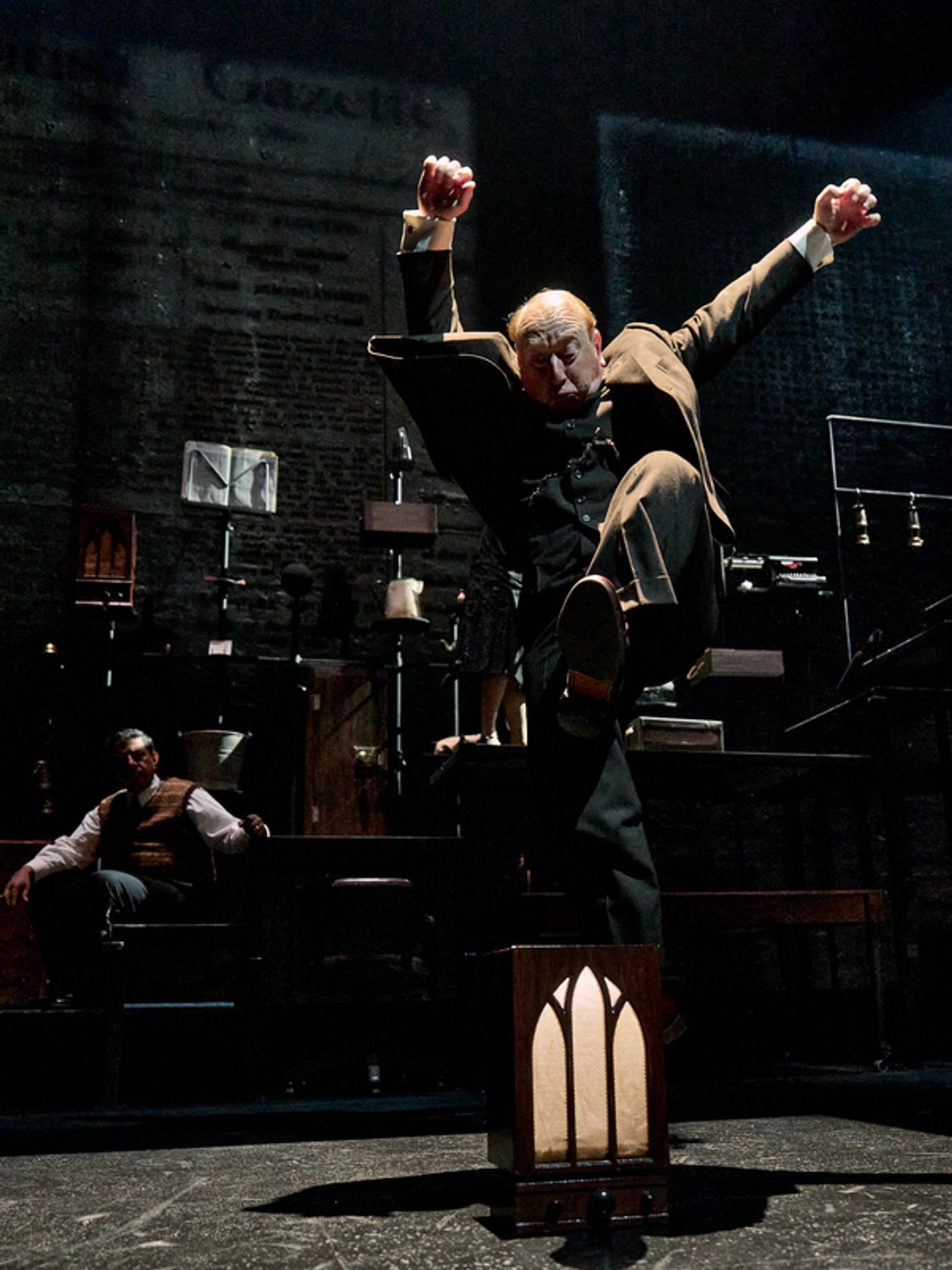 Photos: First Look at WHEN WINSTON WENT TO WAR WITH THE WIRELESS at the Donmar Warehouse  Image