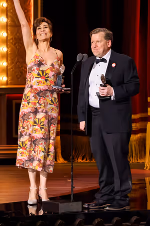 Jeanine Tesori and David Lindsay-Abaire @ BroadwayWorld Jeanine Tesori and David Lindsay-Abaire Photo