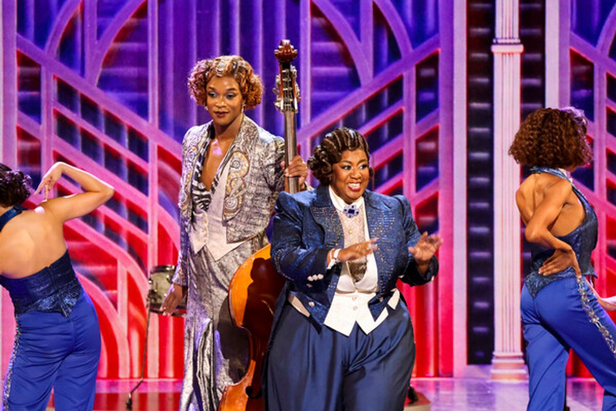 J. Harrison Ghee and NaTasha Yvette Williams at 