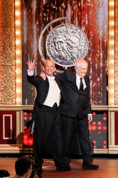 Joel Grey and John Kander Photo