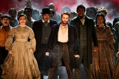 Josh Groban and the cast of Sweeney Todd: The Demon Barber of Fleet Street Photo