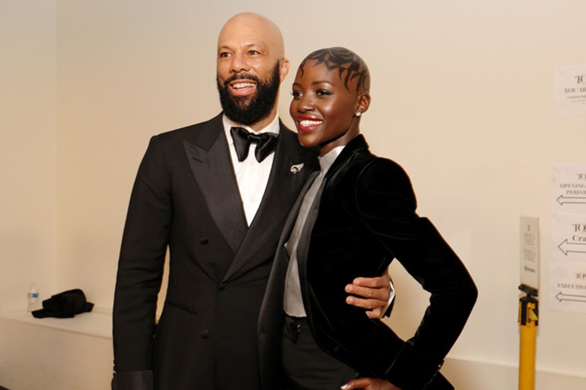 Common and Lupita Nyong'o at 