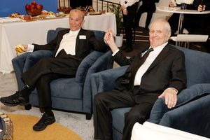 Joel Grey and John Kander @ BroadwayWorld Joel Grey and John Kander Photo