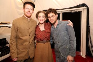 Max Chernin, Micaela Diamond, and Ben Platt Photo
