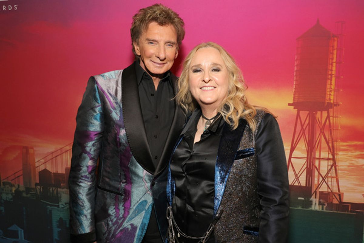 Barry Manilow and Melissa Etheridge at 