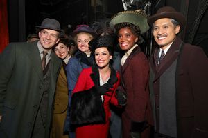 Lea Michele and the cast of Funny Girl @ BroadwayWorld Lea Michele and the cast of Funny Girl Photo