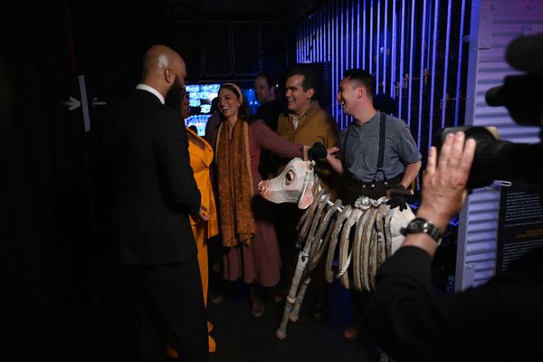 Common, Uzo Aduba, Sara Bareilles, Brian d'Arcy James, and Kennedy Kanagawa Photo