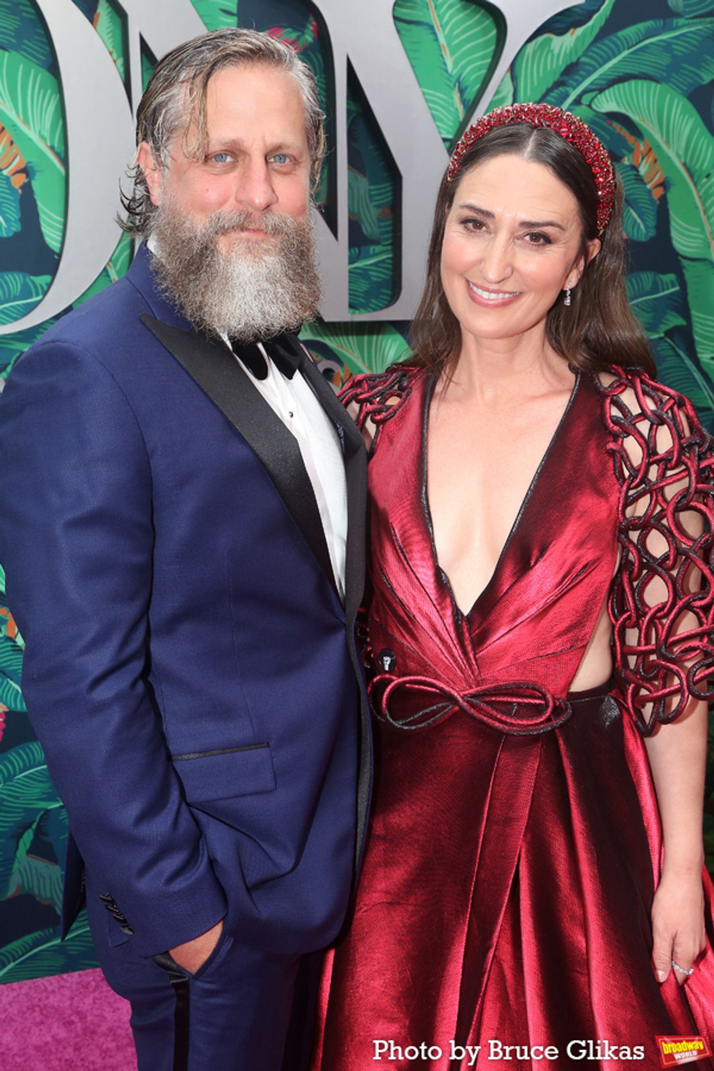 Photos: Broadway's Brightest Stars Hit the Red Carpet at the 2023 Tony Awards  Image