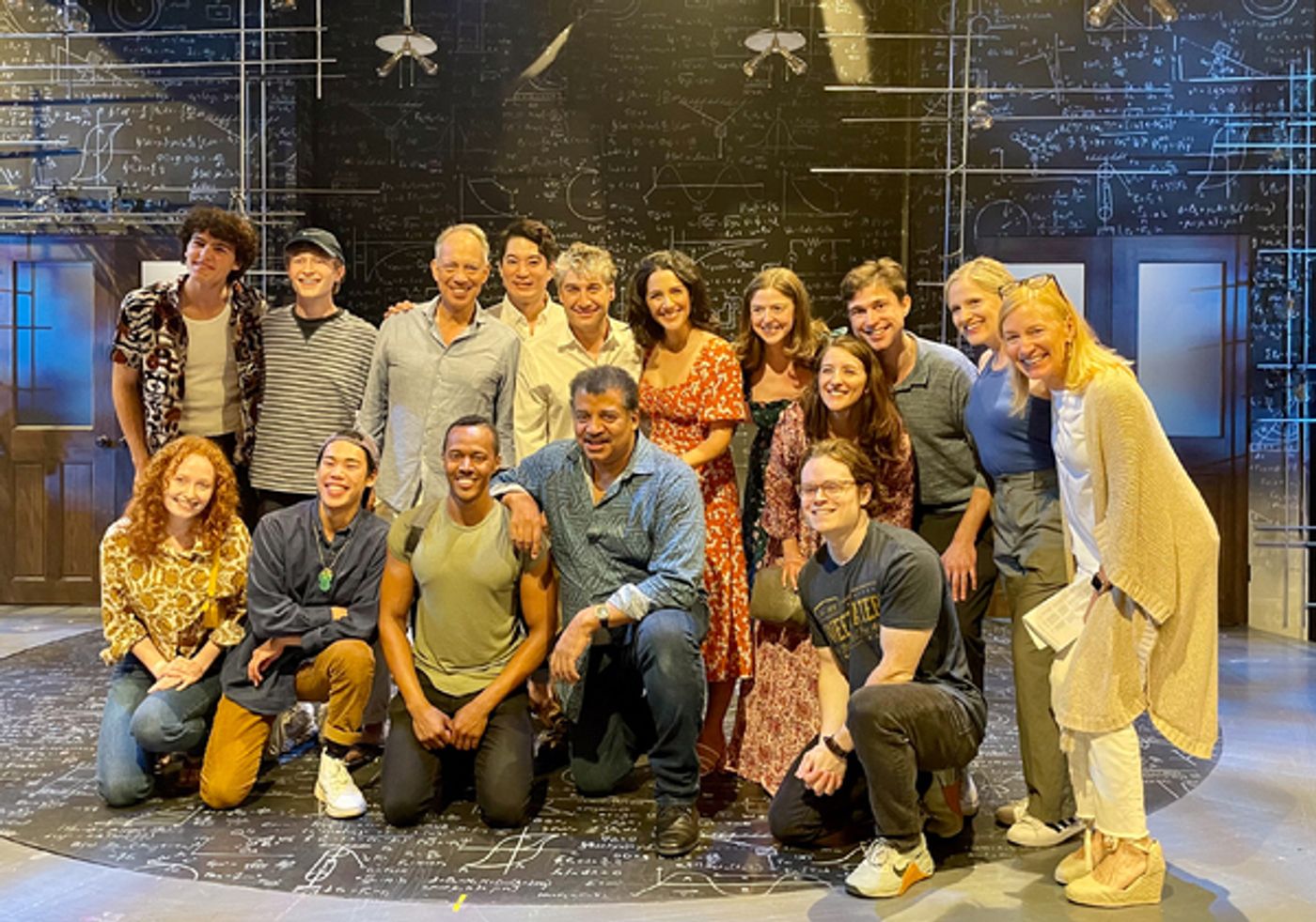 Photos: Neil DeGrasse Tyson And Rosalind Franklin's Great Nephew, Josh Franklin, Visit DOUBLE HELIX At Bay Street Theater  Image