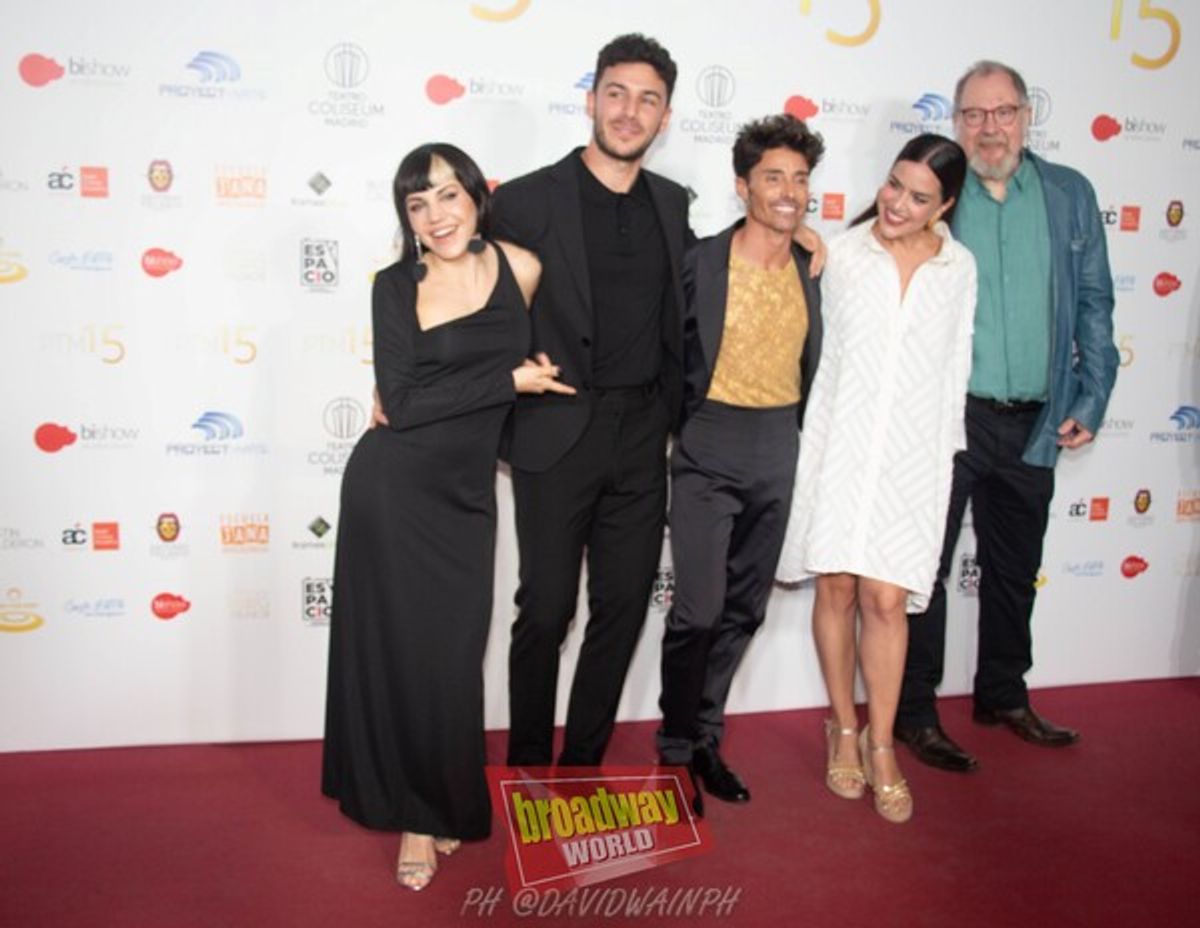 Angy Fernández, Pepe Nufrio, Aarón Cobos, Roko y Juanjo Llorens at 