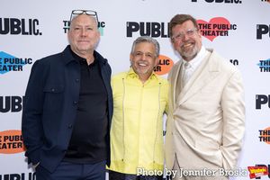 Patrick Willingham, Luis A. Miranda, Jr., Oskar Eustis Photo