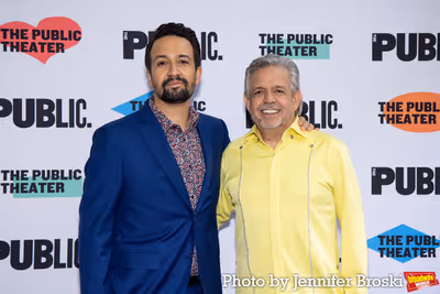 Lin-Manuel Miranda, Luis A. Miranda, Jr. Photo
