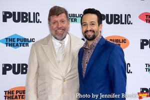 Oskar Eustis, Lin-Manuel Miranda Photo