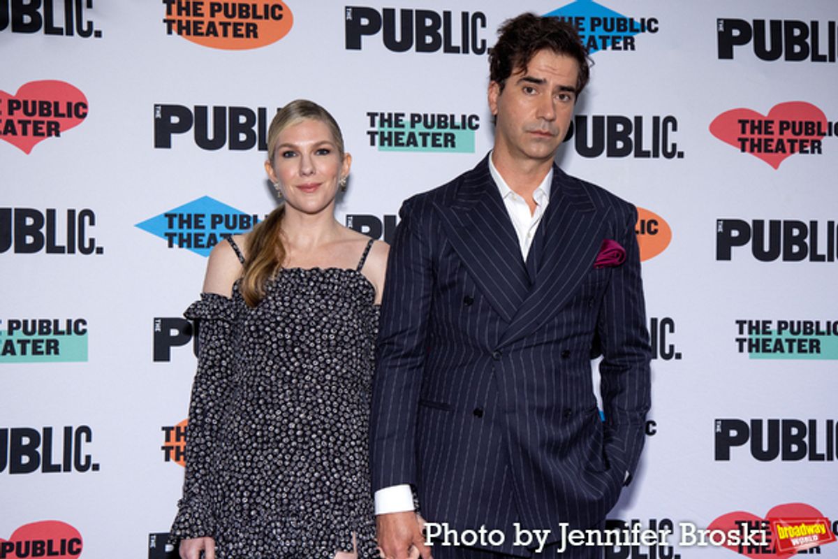 Lily Rabe, Hamish Linklater at 
