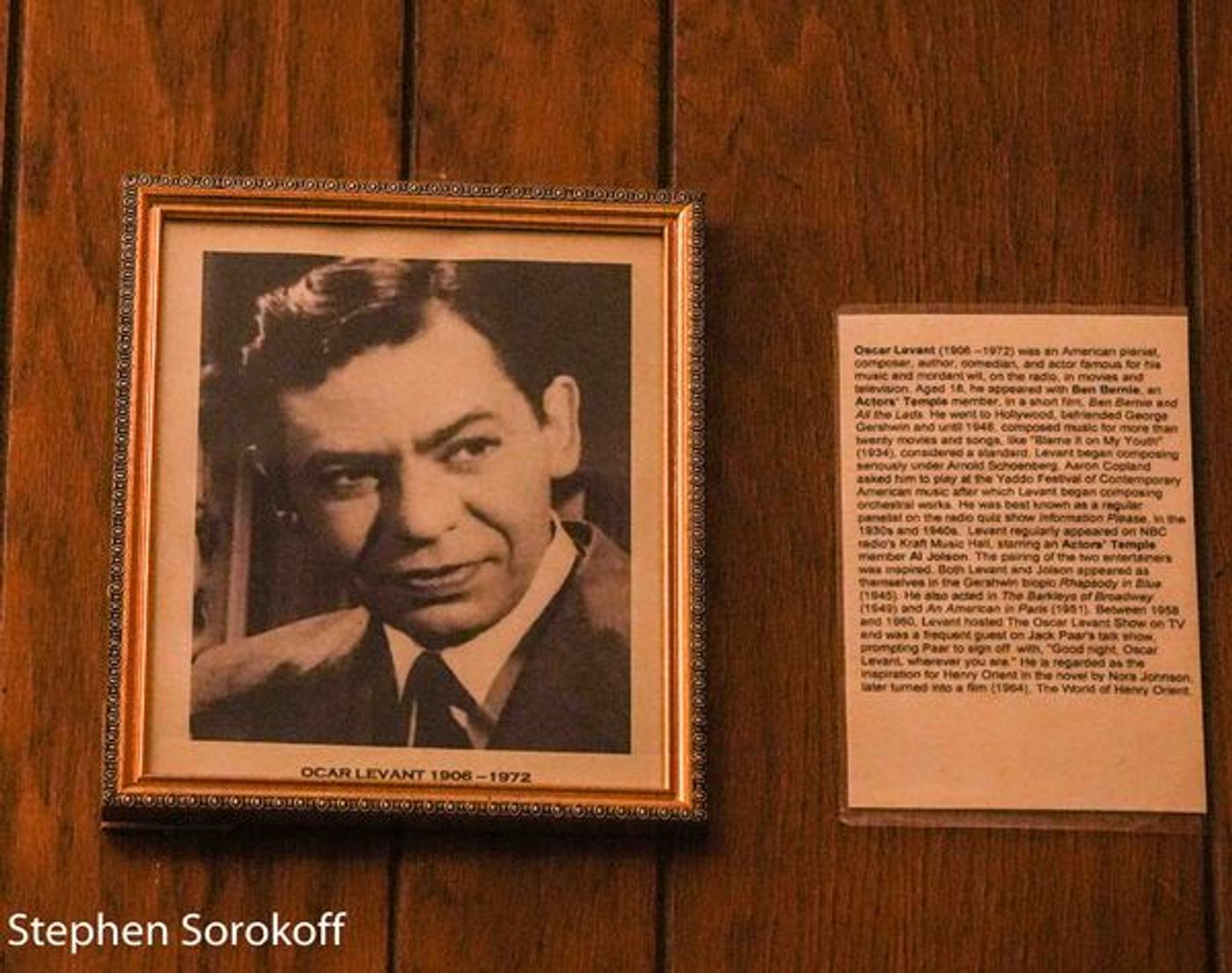 Photos: Actors Temple Honors Jason Alexander and Celebrates Life of Jerome Robbins  Image