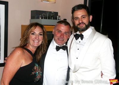 Kimberly Capece, Jerry Capece and Arian Moayed Photo