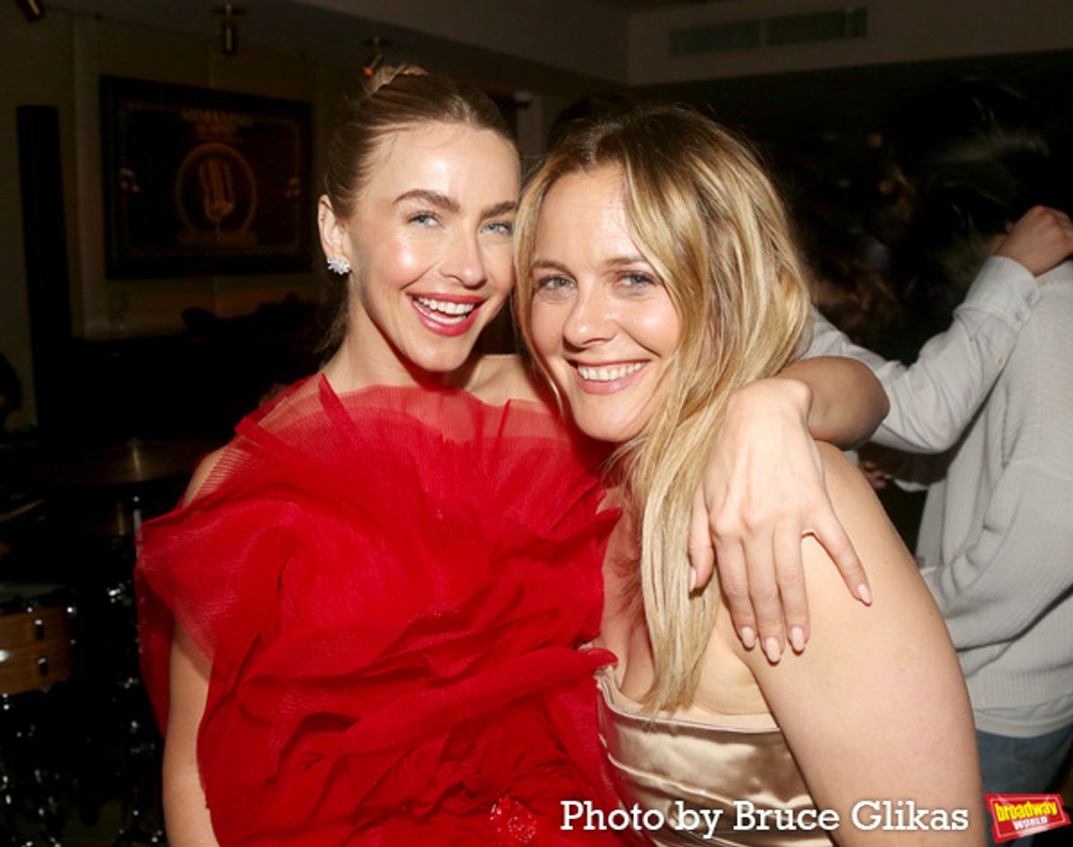 Julianne Hough and Alicia Silverstone at 