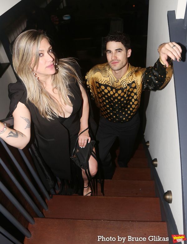 Mia Swier and Darren Criss  Photo