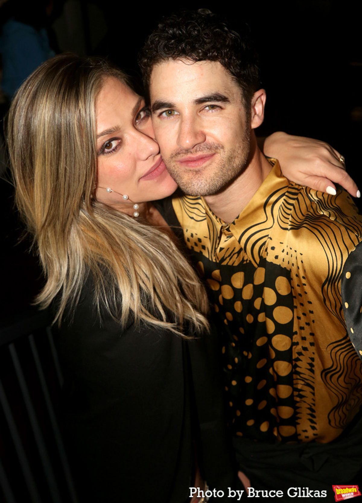 Mia Swier and Darren Criss  at 