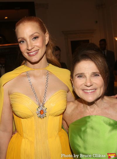 Jessica Chastain and Tovah Feldshuh Photo