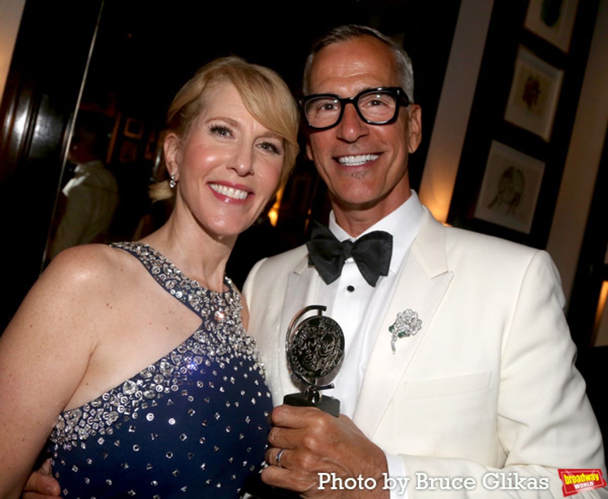 Lauren Reid and Jerry Mitchell  at 