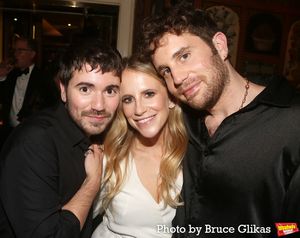 Noah Galvin,  Hannah Platt Rosin and Ben Platt  Photo