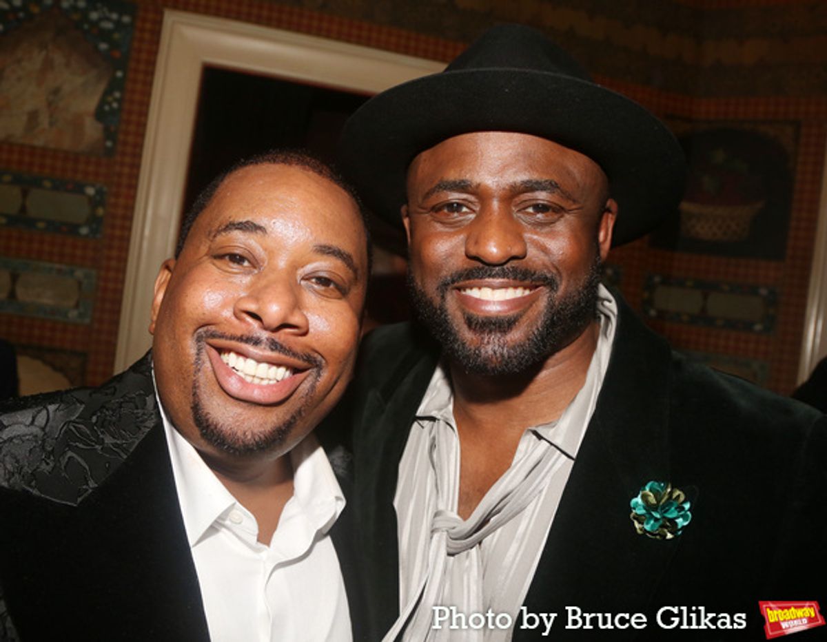 Brian Moreland and Wayne Brady  at 
