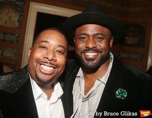Brian Moreland and Wayne Brady @ BroadwayWorld Brian Moreland and Wayne Brady Photo